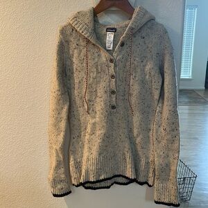 Patagonia merino wool hoodie